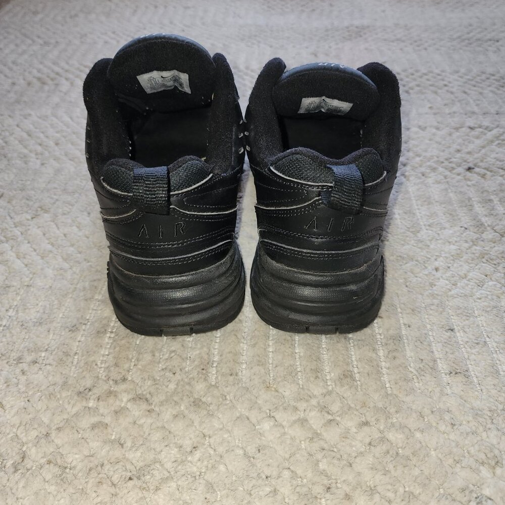 Nike Air Monarch IV Black Sneakers Men’s Size 10.5 Comfort Trainer - Picture 7 of 11